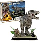 Revell 3D Puzzle Jurassic World Dominion I Dinosaurier-Modell mit Dioramenplatte | Einfacher Zusammenbau | Perfekt für Kinder ab 10 Jahren | Detailreiches Sammlerstück
