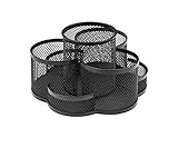 Osco RDT6-BLK Osco-Kollektion aus schwarzem Drahtgeflecht