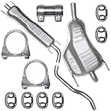 Adamot Schalldämpferset Auspuffanlage Auspuff für Opel Zafira B 1.6 16V 1.8 16V 2.2 16V