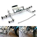 TARAZON 15cm vorverlegte Fußrasten Fußrastenanlage Forward Control für Suzuki VS1400 VS 1400 GLP Intruder 87-04 Boulevard S83 05-09