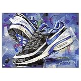 Nike Air Max Classic BW Kunstdruck Persian Violet (50 x 70 cm) *ungerahmt