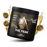 THE PEAK - 375g Geschmack Golden Berry I 15 Portionen I Hardcore Pre-Workout Booster für Energie, Fokus & Pump mit L-Citrullin, L-Arginin, Koffein, Bitter Orange Extrakt, Lions Mane, ATP, u.v.m.