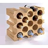 MOTTEZ Flaschenwürfel bis Ø92mm f.15 Flaschen, Terracotta B229V