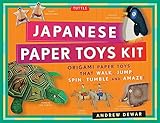 Dewar, A: Japanese Paper Toys Kit: Origami Paper Toys that Walk, Jump, Spin, Tumble and Amaze!