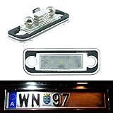 Do!LED 1103 LED Kennzeichenbeleuchtung kompatibel/Ersatzteil für Mercedes W203 KOMBI 2000-2007 W211 SEDAN + KOMBI 2002-2008 W219 CLS 2004-2011 R171 SLK 2004-2011 mit E-Prüfzeichen