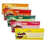 Böhme Creme- Schokolade Set Pfefferminz | Himbeer | Zitrone | Erdbeer | Orangen 5 x 100g + Naschwerk® Sticker