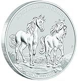 Silbermünze 1 oz Australien Brumby 2025 Silber Münze 999 Perth Mint
