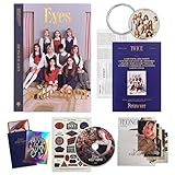 TWICE 2nd Album - EYES WIDE OPEN [ RETRO ver. ] CD + Photobook + Message Card + Lyric Poster + Sticker + Photocards
