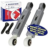 Reparatursatz Stoßdämpfer Waschmaschine - Löcher Ø 8 mm und Ø 11 mm - Widerstand 90N - 00673541 673541 00742719 742719 Vibrationsdämpfer für Bosch für Siemens - Garantie 10 Jahre - MONTERAL