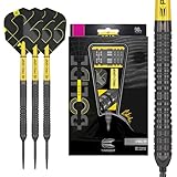 Target Darts Bolide Void 90% Tungsten Dart Set, Stahlspitzen-Swiss-Point-Darts | Barrel 04, 23G | Professionelle Dart-Sets, Schwarze Darts, Swiss-Point-Werkzeug im Lieferumfang enthalten