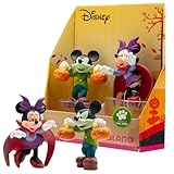 Bullyland 15082 - Spielfiguren Set Walt Dinsey Mickey & Minnie Mouse im Halloweenkostüm, detailgetreu, als kleines Geschenk für Kinder ab 3 Jahren