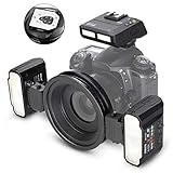 MEKE MK-MT24S für spiegellose Kameras, Macro Twin Lite-Blitz