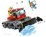 LEGO 60222 City Pistenraupe, Bauspielzeug mit 2 Minifiguren, Winter-Sets für Kinder