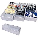 SIMPLE JOY® PAX75 FileFolding Box für IKEA Pax Kleiderschrank; DAS ORIGINAL; passgenau; Stabiler Boden; Schubladen Ordnungssystem, 3er Set