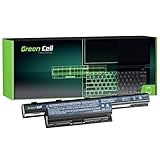 Green Cell® Extended Serie Laptop Akku für Acer TravelMate 5335 5340 5542 5735 5735Z 5740 5740G 5742 5742G 5742Z 5742ZG 5744 7740 7750 (9 Zellen 6600mAh 10.8V Schwarz)