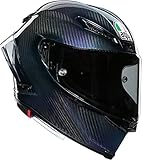 AGV Herren Race Motorrad Helm, Iridium Carbon, L