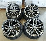 4 x 20 Zoll Damina Performance DM05 Alu Felgen 9x20 5x112 ET21 grau glänzend lackiert kompatibel für A4 S4 RS4 A5 S5 RS5 S6 RS6 Q5 SQ5 B8 B81 B9 8K F4 4G 4G1 F2 8R 8R1 FY Limo Kombi SUV S NEU