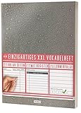 Mein Vokabelheft / 100+ Seiten, 2 Spalten, Register / Lernerfolge auf jeder Seite zum Abhaken / PR101 "Tautropfen" / DIN A4 Softcover