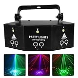 9-Eyes LED RGB Licht DJ Projektor Disco Bühnenbeleuchtung Lichteffekt DMX Effektstrahler Party Bar Geburtstag