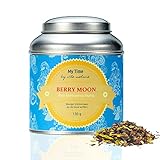 MY TIME Berry Moon, Früchtetee Waldbeere, duftiger Früchte Tee, auch als Geschenk geeignet, Packung enthält 130 g