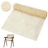 POFIBO Wiener Geflecht - 40 x 100cm Cane Webbing Rattan Roll, Natürliches Rattan Webbing Geflecht für Heimwerker Schrank Stuhl Möbel