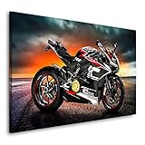 Kunstgestalten24 Acrylglasbild Ducati Panigale Ilmberger Wandbild Kunstdruck Raumdekoration XXL