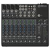 Mackie 1202VLZ4 analoges 12-Kanal Kompaktmischpult mit Legendären Onyx-Mikrofonvorverstärkern