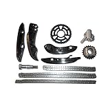 Huiruhy Steuerkettensatz Ersatz für N47D20A / N47D20B / N47D20C / N47D20D 1er 2er 3er 4er 5er X1 X3 X5, Ersatz für N47C16A / N47C20A M-ini R55 R56 R57 R58 R59 R60 R61