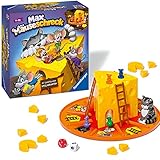 Ravensburger Kinderspiele 24562 - Max Mäuseschreck - Würfel-Laufspiel für 2 bis 4 Spieler ab 4 Jahren