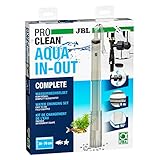 JBL PROCLEAN AQUA IN-OUT COMPLETE 6142100, Wasserwechselset für Aquarien, Inkl. Bodenreiniger, Schlauch und Ansaugpumpe, Anschluss an Wasserhahn