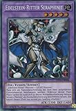 SHVA-DE048 - Edelstein-Ritter Seraphinit - Secret Rare - 1. Auflage - Deutsch - Shadows in Valhalla - mit LMS Trading Fieldcenter-Karte Yugioh