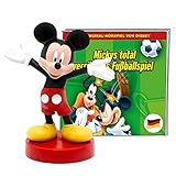 tonies Hörfiguren für Toniebox, Disney – Mickys total verrücktes Fußballspiel, Micky Maus Hörspiel für Kinder ab 4 Jahren, Spielzeit ca. 60 Minuten