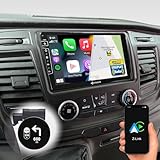 DYNAVIN Android Autoradio Navi für Ford Transit ab 2019: 9 Zoll OEM Radio mit Wireless Carplay und Android Auto | Head-up Display | Inkl. DAB+; D9-TS Plus Flex - C