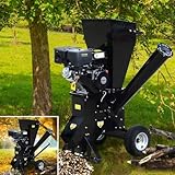 BRAST Häcksler Schredder Gartenhäcksler Benzin | 5,2kW(7PS) - 11kW(15PS) | 2 Modelle | Aststärke bis zu 102mm | 2 Messersysteme mit 22 Messer | Transportreifen & Griff