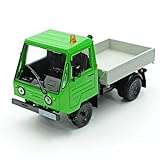 alles-meine.de GmbH Multicar M25 Pritsche Grün 1/43 Modellcarsonline Modell Auto mit individiuellem Wunschkennzeichen