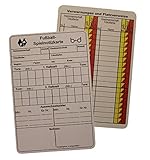 b+d Spielnotizkarten Fußball 100 Stück