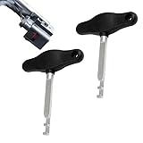 KANGWFAN 2 Stück Abzieher für Auto Stecker Elektrische,Steckverbinder Entriegelungswerkzeug,Stecker Removal Tool,Werkzeug Entfernen Elektrischer Steckverbinder,Kompatibel mit VW Audi Porsche