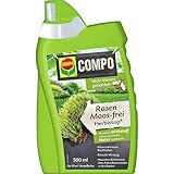 Compo Rasen Moos-frei Herbistop, Bekämpfung Moosen und Algen, Konzentrat, 500 ml