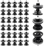 LPZMPZ 30 Stück Türverkleidung Befestigungs 7L6868243 Kunststoff Auto Verkleidung Clips Befestigungsclips Kompatibel mit Vw Golf 5 6 7 T4 T5 Passat Polo Skoda Caddy, A1 A4 A5 A6
