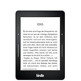 Kindle Voyage 3G, Zertifiziert und generalüberholt, 15,2 cm (6 Zoll) hochauflösendes Display (300 ppi) mit integriertem intelligenten Frontlicht, PagePress-Sensoren, Gratis 3G + WLAN