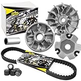 Area1 Ersatz Variomatik + Riemenscheibe + Keilriemen. GY6 125-150ccm China 4Takt Roller. Kompatibel mit RS Flex-Tech Vanguard Zhej Qinqui Sonik Wangye