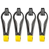 4 Stück Groß Down Rigger Release Clips, Angel Downrigger Clips Angeln Gewichte Clips Auslöseclip Entriegelungsclip Klemme für Board Trolling Boat Sea Fishing