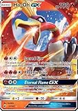 Ho-Oh GX 21/147 Ultra Rare Pokemon Karte (Burning Shadows) + TitanCards® Toploader