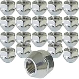 20 Radmutter M12x1,25 60° Kegelbund SW 19mm kompatibel mit Subaru, Suzuki, Nissan