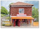 Tihany, Ungarn - Paprika Haus in Tihany am Plattensee, Ungarn, Kühlschrankmagnet