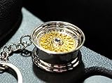 VmG-Store Speichenfelge Style Gold Felge Schlüsselanhänger - massiver Anhänger OEM VAG Dub