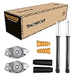 Monroe 2 Stoßdämpfer Hinten + Domlager und Staubschutz passend für A2 8Z