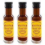 Mexican Tears® - Red Pepper Sauce - 3er Pack, scharfe Sauce aus Chili & Meersalz, perfekt als Grill-Zubehör für BBQ Sauce, Pulled Pork & zum Aufpeppen von Hamburgern [3x100ml Chilisauce]