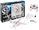 Revell 23858 RC Kamera-Quadrocopter GO Video, GHz, Akku, Flip-Funktion, Rotorschutz, Geschwindigkeitsstufen ferngesteuerter Quadcopter, weiß, 31cm