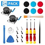 [Neue Version] 2 Pack 3D Ersatz Joystick Analog Thumb Stick für Nintendo Switch Joy-Con Controller - Include Tri -Wing && Screwdriver Tool